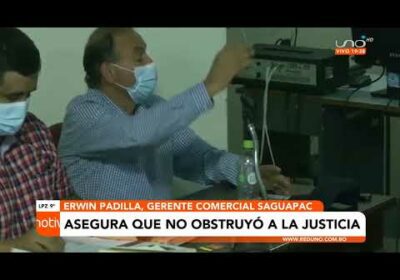 Erwin Padilla aseguró que no obstruyó a la justicia