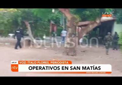 Operativos en San Matías