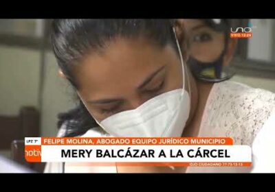 Mery Balcázar a la cárcel por el caso Ítems Fantasmas