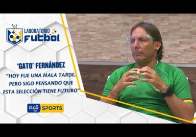 ‘Gato’ Fernández: “Hoy fue una mala tarde, pero sigo pensando que esta Selección tiene futuro».