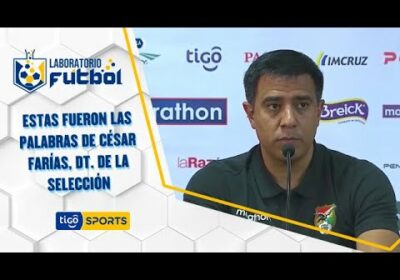 Estas fueron las palabras de César Farías, DT. de la Selección, tras la derrota ante Venezuela.