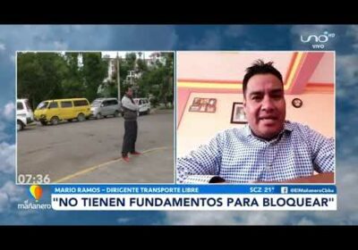 Bloqueo del transporte público vs. Bloqueo de los “anti-vacunas”| Cochabamba| El Mañanero