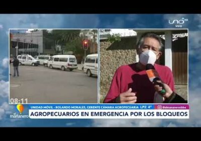 Agropecuarios en emergencia por los bloqueos en la Av. Petrolera | Notivisión | Cochabamba