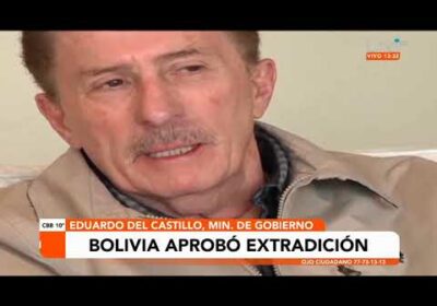Bolivia aprobó extradición de “Techo e paja”