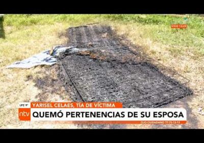 Quemó pertenencias de su esposa, cuando estaba en estado de ebriedad