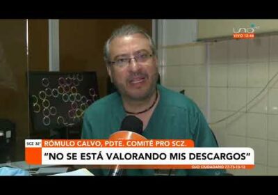 Rómulo Calvo: «Me siento un perseguido político»