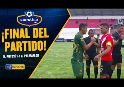 Nacional Potosí y A. Palmaflor igualaron a un tanto por lado en la continuidad de la primera fecha
