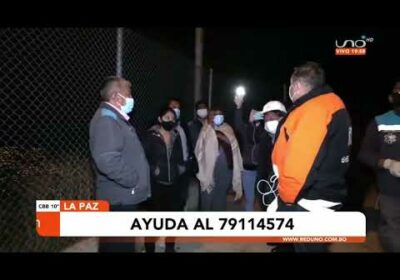 Doña Francisca de 81 años no quiere irse de su hogar, pese a que se derrumbó| La Paz| Notivisión