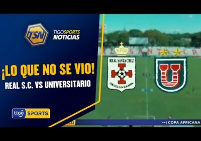 #TSNoticias🚨 Lo que no se vio de Real Santa Cruz 🆚 Universitario de Sucre.  #TigoSportsBolivia⚽