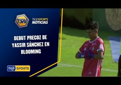 Debut precoz de Yassir Sánchez en Blooming. El pailoneño recorre hora y media para entrenar.