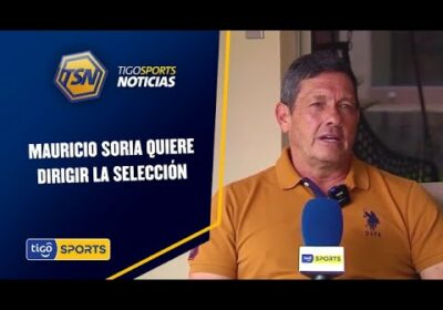Mauricio Soria quiere dirigir la Selección boliviana.