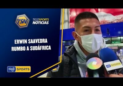 Erwin Saavedra rumbo a Sudáfrica. Se integrará al Mamelodi de ese país.