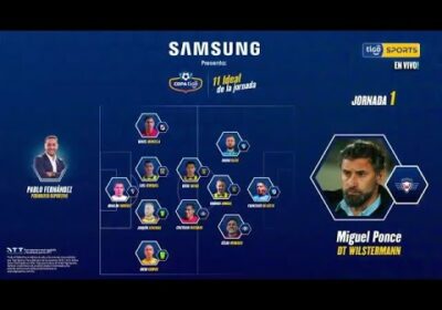 Te mostramos el Once ideal de la primera Fecha de la Copa Tigo gracias a Samsung.