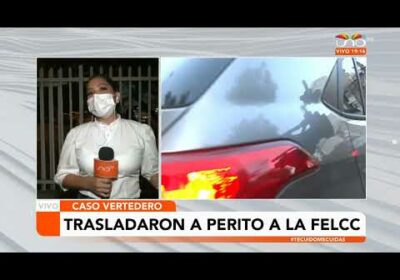 #CasoVertedero| Trasladaron a perito a la FELCC