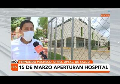 15 de marzo inaugurarán Hospital Oscar Urenda
