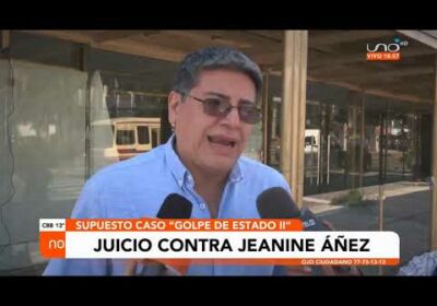 #CasoGolpeDeEstadoII | «Van a terminar condenándola», opinó Jerjes Justiniano