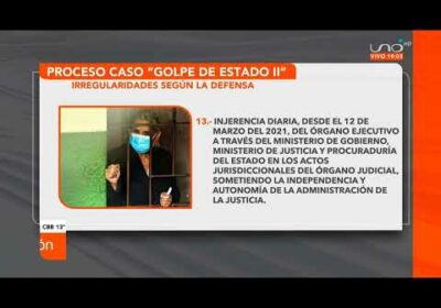 16 irregularidades en el juicio de Áñez denunciadas por su familia