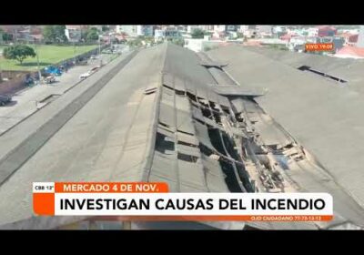 El incendio de magnitud del mercado 4 de noviembre habría sido causado por un corto circuito