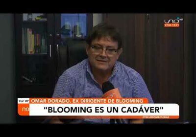 Omar Dorado se refiere a Blooming, «No tenemos jugadores para enfrentarnos» , expresó