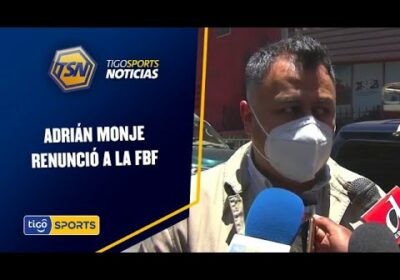 Adrián Monje renunció a la FBF. Hasta la entidad no llegó nada oficial.