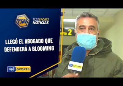 Llegó el abogado que defenderá a Blooming. Eduardo Martins, intentará ayudar al ‘Celeste’.