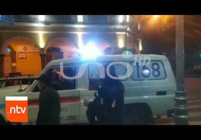 Una huelguista de los comerciantes del Correo se descompensó