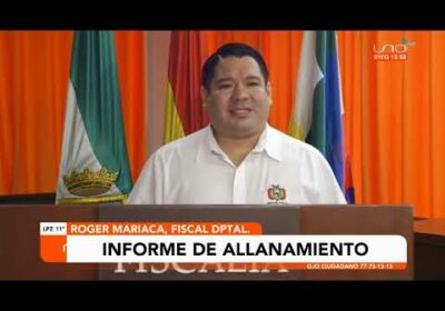 «Camacho es quien realizo la desuncía contra el caso publicidad fantasma», informó el fiscal dptal.