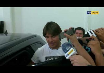¡Así fue la llegada de Martins!🇧🇴Marcelo Martins arribó el día de hoy a la ciudad de Asunción.