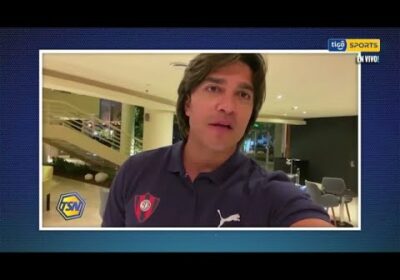 Marcelo Martins mando saludos a Bolivia.