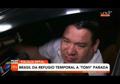 Fiscalía desconoce que Antonio Parada haya sido beneficiado con el refugio provisorio en Brasil