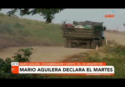 Vicegobernador Mario Aguilera declarará en calidad de testigo por el caso vertedero