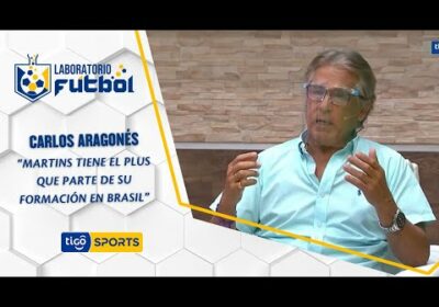 Carlos Aragonés: “Martins tiene el plus que parte de su formación en Brasil”.