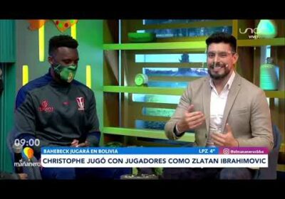 Jean Christophe Bahebeck: «Me gusta Cochabamba, la gente y el clima es perfecto»