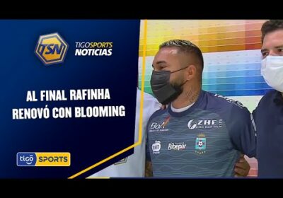 Al final Rafinha renovó con Blooming. No está en ritmo de competencia.