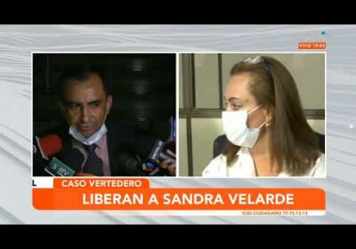 #CasoVertedero | Liberan a Sandra Velarde