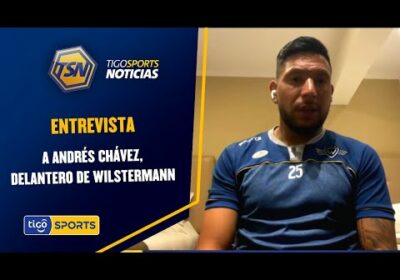 Entrevista a Andrés Chávez, delantero de Wilstermann, previo al encuentro con Blooming