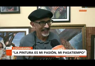 El artista aiquileño Eloy Quiroz ganó Premio Internacional de Pintura |Notivisión |Cochabamba