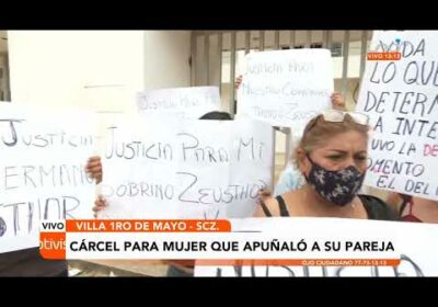 Cárcel para mujer que apuñaló a su pareja