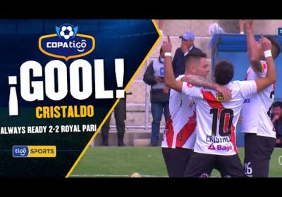 67′ ¡Gol de Always Ready! Cristaldo con un buen disparo logra igualar el marcador
