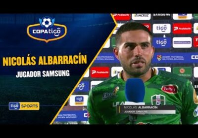 Estas fueron las palabras de Nicolás Albarracín, Jugador Samsung del partido.