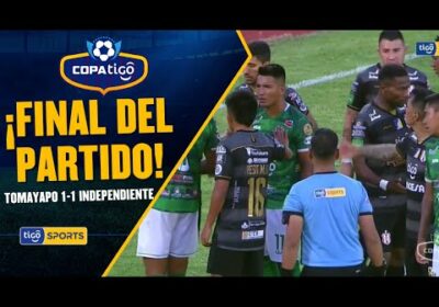 ¡Final del partido! Real Tomayapo e Independiente Petrolero empataron a un tanto por lado