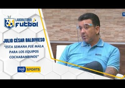 Julio César Baldivieso: “Esta semana fue mala para los equipos cochabambinos”.