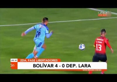 Bolívar pasa a segunda fase de la libertadores