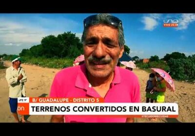 #CrónicasUrbanas Terrenos en el barrio Guadalupe convertidos en basural