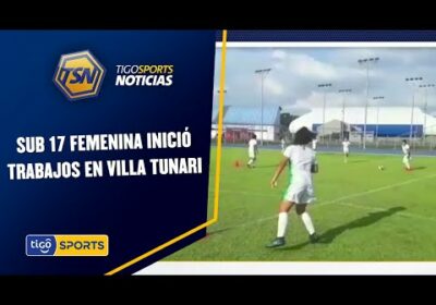 Sub 17 femenina inició trabajos en Villa Tunari. Para el Sudamericano en Uruguay que juega en marzo