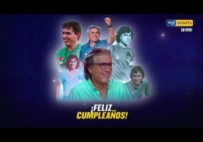 Muchas felicidades Carlos Aragonés.
