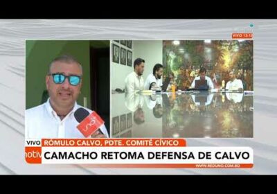 Camacho retoma defensa de Calvo