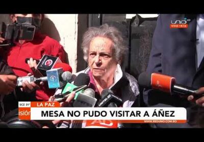 Impiden a Mesa ingresar al penal de Miraflores