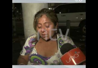 Madre que duerme en la calle necesita ayuda