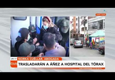 Se confirma acción de libertad para el traslado de Áñez al hospital del Tórax